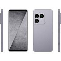 Телефон Sony Xperia 1 VIII XQ-GE74 12GB/256GB (иолитовый серебристый)
