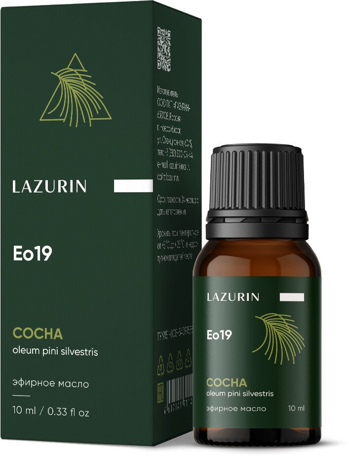 

Lazurin Эфирное масло Lazurin Сосновое (10мл)
