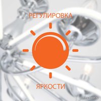 Припотолочная люстра Евросвет 90233/2 (хром)