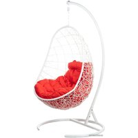 Подвесное кресло BiGarden Easy (белый/красный)