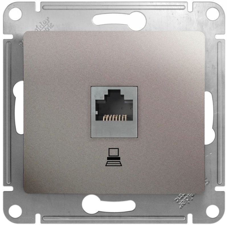 

Розетка компьютерная Schneider Electric GSL001281K