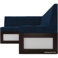Угловой диван Мебель-АРС Нотис левый 207x82x132 (темно-синий Luna 034)