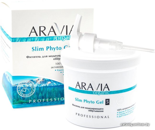 

Aravia Средство для обертывания Organic Slim Phyto Gel 550 мл