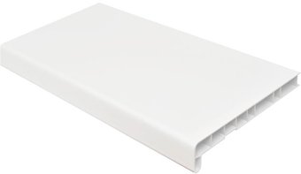 Подоконник VPL Премиум с заглушкой 450x1600 (сатин белый)