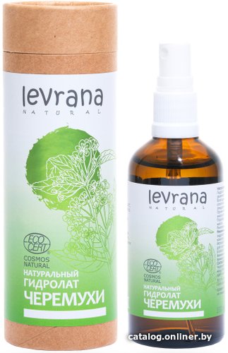  Levrana Гидролат для лица Ecocert натуральный черемуха (100 мл)
