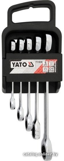 Набор ключей Yato YT-5038 5 предметов