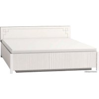 Кровать Глазов BAUHAUS Plus 31.2 с ПМ 140x200 (бодега светлый)