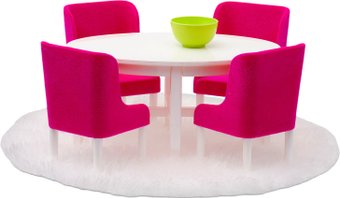 Аксессуары для кукольного домика Lundby Обеденная группа 60208000