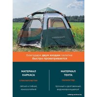 Кемпинговая палатка ForceKraft FK-TENT-1 (зеленый)