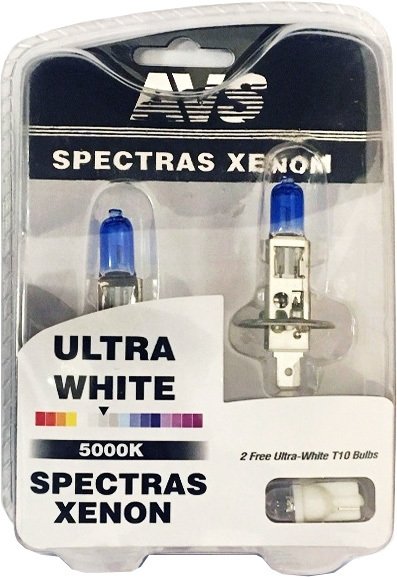 

Галогенная лампа AVS Spectras Xenon H1+T10 4шт