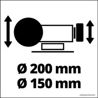 Заточный станок Einhell TC-WD 200/150