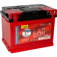 Автомобильный аккумулятор E-Lab 6СТ-60 R+ (60 А·ч)