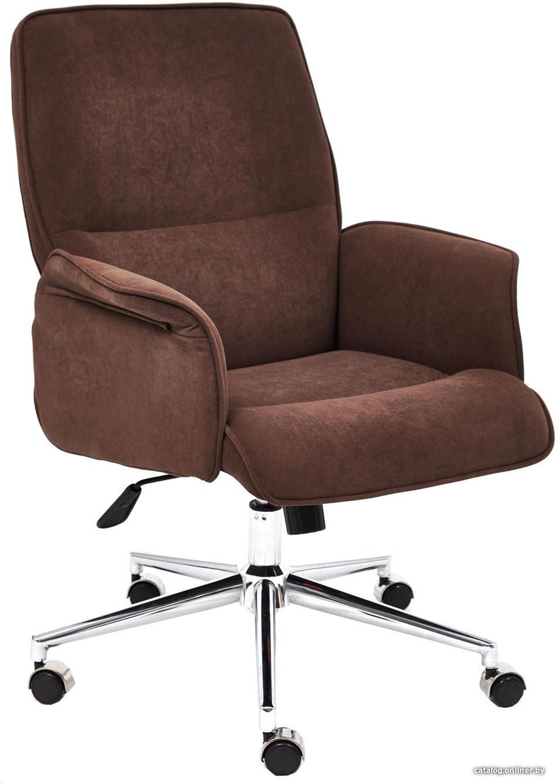 Офисное кресло TetChair York (флок, коричневый)