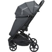 Коляска прогулочная «книга» Indigo Mega (темно-серый)