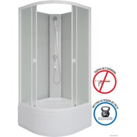 Душевая кабина Niagara Promo P80/40/MT/BK 80x80x195