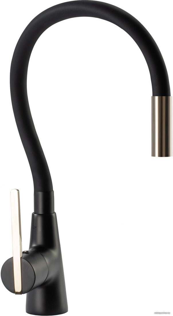 Смеситель Rea Icon REA-B5682 (черный/золотой)
