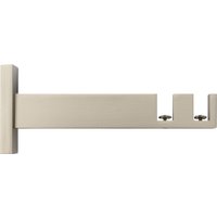 Карниз для штор Sundays Home Флэт Лайн Изи двойной (составной, заглушка, сатин, 3.2 м)