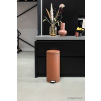 Мусорное ведро Brabantia Pedal Bin NewIcon 30 л (минерально-коричневый)