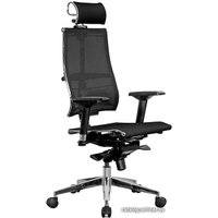 Офисное кресло Metta Yoga 4D Free TS (акриловая сетка TS, черный)