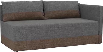 Лига диванов Никас 105213 (правый, серый/коричневый)
