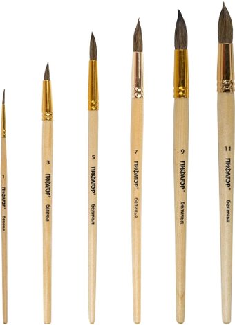 Набор кистей Пифагор 200891 (6 шт)