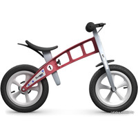 Беговел FirstBIKE Street с тормозом (красный)