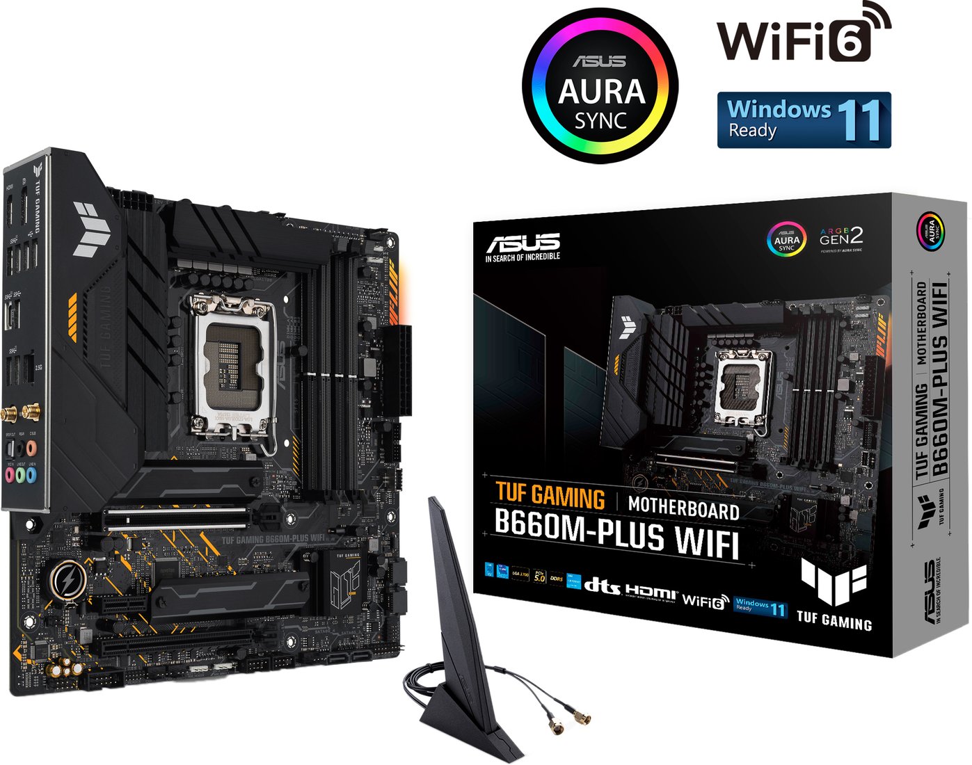 

Материнская плата ASUS TUF Gaming B660M-Plus WiFi