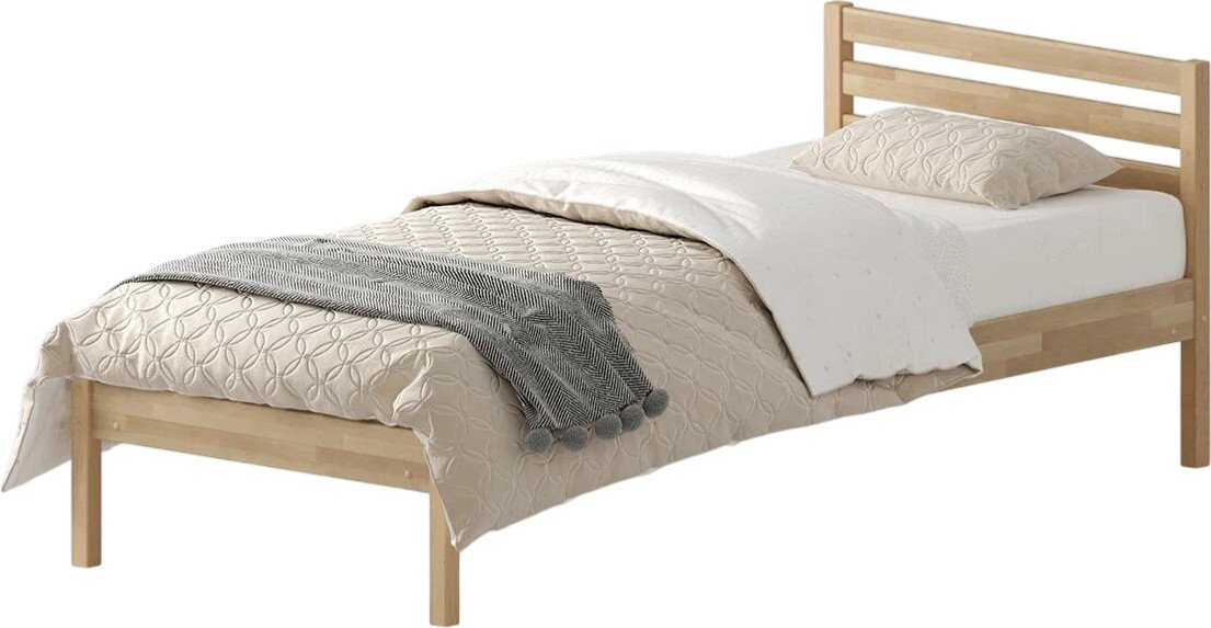 

Кровать Домаклево Лето 90x190+Н2 (натуральный)