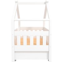 Кровать-тахта ФанДОК 80x160 Ф-141.22 (белый/с ложе)