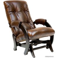 Кресло-глайдер Комфорт 68 (венге/antik crocodile)