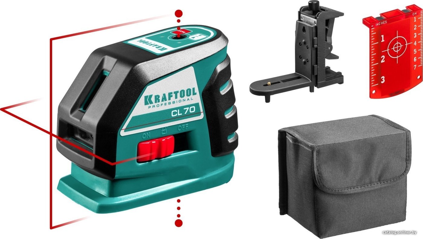 

Лазерный нивелир KRAFTOOL CL-70-2 34660-2