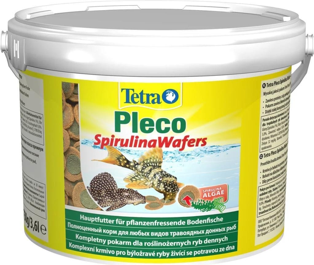 

Сухой корм Tetra Pleco Spirulina Wafers 3.6 л