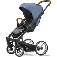 Универсальная коляска Mutsy i2 Heritage (люлька, шасси green blue, bright blue)