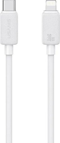 Кабель Usams US-SJ692 USB Type-C - Lightning (1 м, белый)