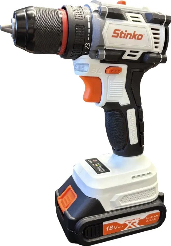 

Дрель-шуруповерт Стинко ДА-10/18ВНИ (с 2-мя АКБ, кейс)