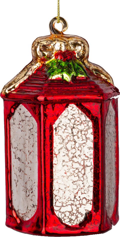 Елочная игрушка Erich Krause Decor. Фонарь с подсветкой 64463