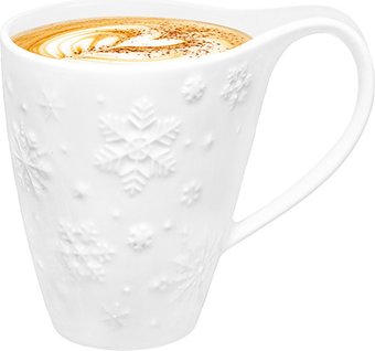 Кружка Elan Gallery Снежинки 540967