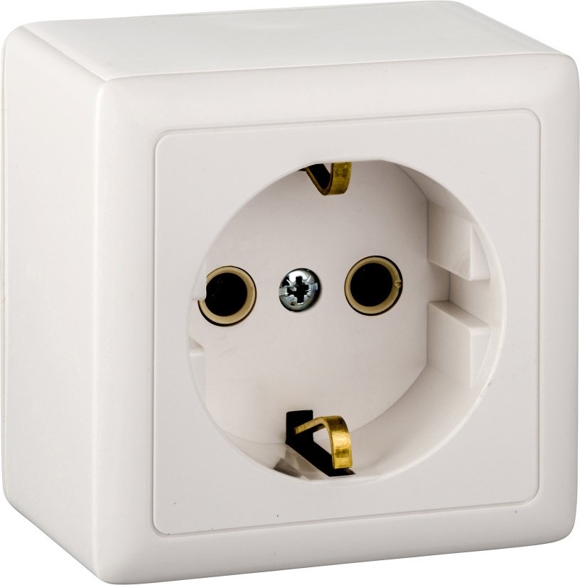 Розетка Systeme Electric Хит RA16-133I-B (белый)