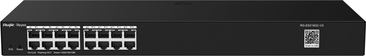 Настраиваемый коммутатор Ruijie Networks RG-ES216GC