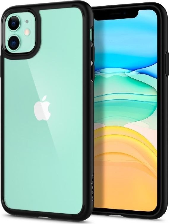 

Чехол для телефона Spigen Ultra Hybrid для iPhone 11 076CS27186 (черный)