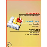 Капсулы для посудомоечной машины Finish Powerball Ultimate Plus All in 1 Лимон (82 шт)