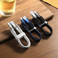 Кабель Baseus Glimmer Series Fast Charging Data Cable 100W USB Type-A - Type-C (2 м, белый)