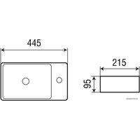 Умывальник WeltWasser Aisbach 5112