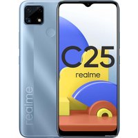 Телефон Realme C25 RMX3191 4GB/64GB международная версия (голубой)