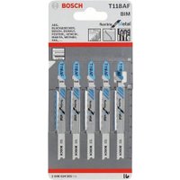 Набор пильных полотен Bosch T118AF 2608634505