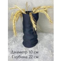 Ваза Merry Bear Home Decor Каратау 30002495 (черный)