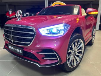 Электромобиль Baby Driver Mercedes M333 (розовый глянец)