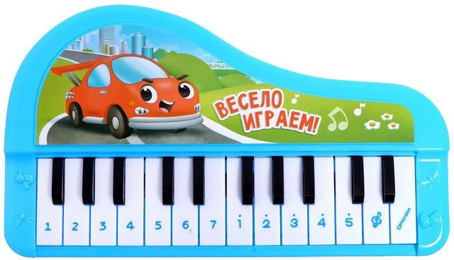 

Пианино/синтезатор Zabiaka Пианино. Веселые машинки 7167239