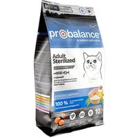 Сухой корм для кошек Probalance Sterilized (для кастрированных котов и стерилизованных кошек, с курицей) 10 кг