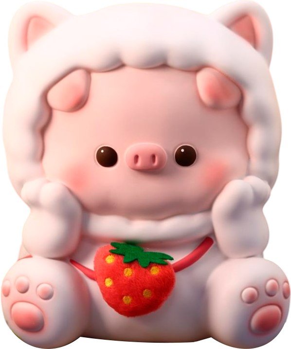 

Копилка для денег ILikeGift Pig strawberry bag BB2274-1A (розовый)